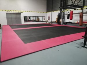 130m2 de tatamis au kenpokan dojo